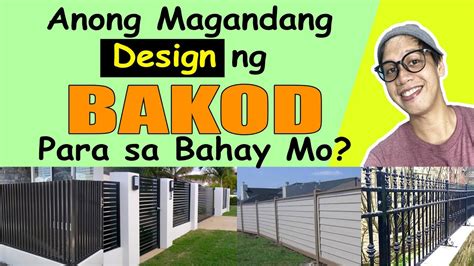 design ng bakod